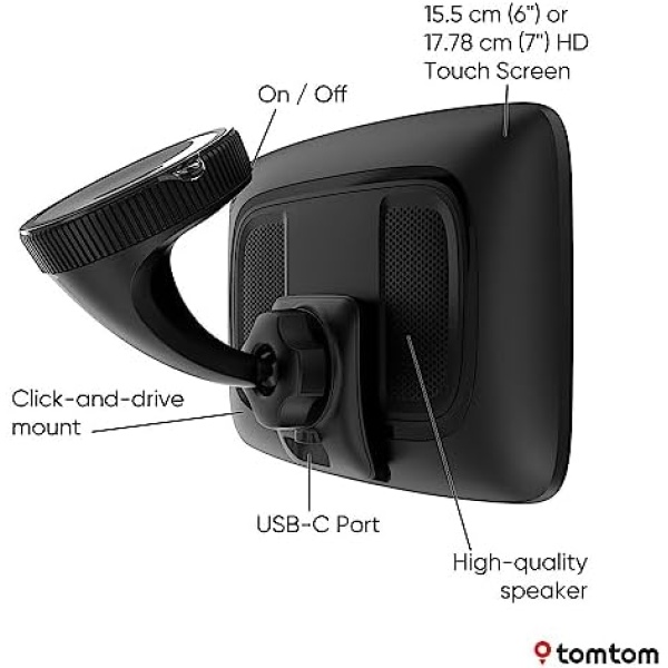 TomTom Car Sat Nav GO Superior (7 Inch, with Traffic Congestion and Speed Cam - Image 6