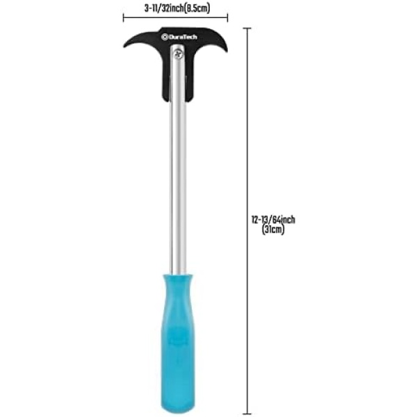 DURATECH Seal Puller with Extra Blade, Heat Treated Steel, Dual Hook Tips - Image 4