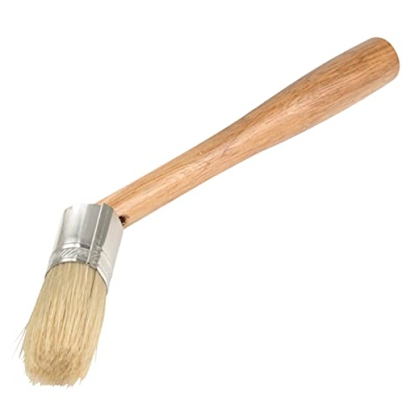 Steelman Euro Lube Applicator Brush, Angled, Stiff Bristles, for Paste-Style - Image 3