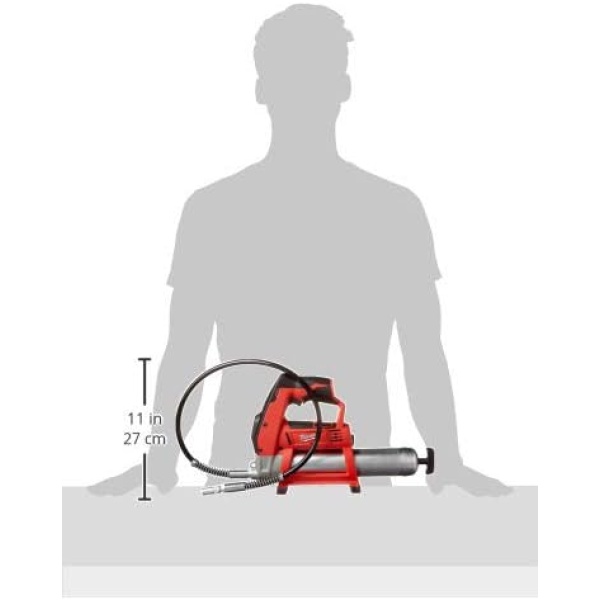 Milwaukee Bare-Tool Milwaukee 2446-20 M12 12-Volt Cordless Grease Gun - Image 5