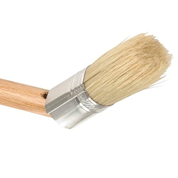 Steelman Euro Lube Applicator Brush, Angled, Stiff Bristles, for Paste-Style - Image 4