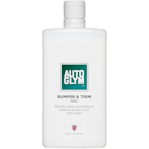 Autoglym Bumper & Trim Gel, 500ml - Car Trim Restorer Revives Colour
