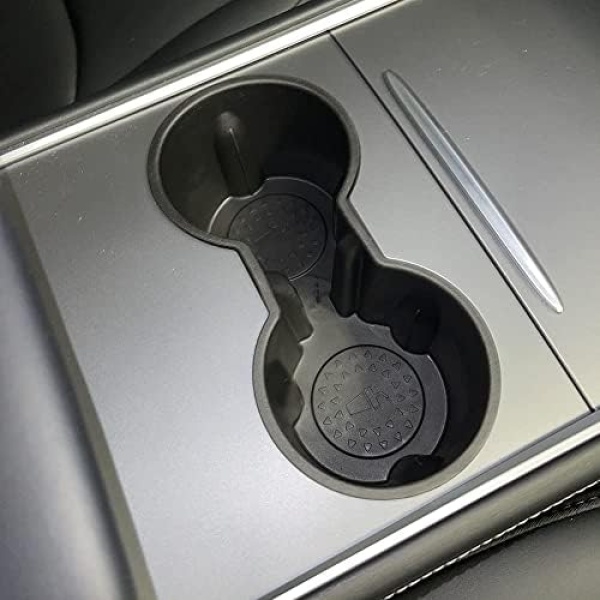 Motrobe 2023 2022 2021 Tesla Model Y Model 3 Center Console Cup Holder Insert - Image 6