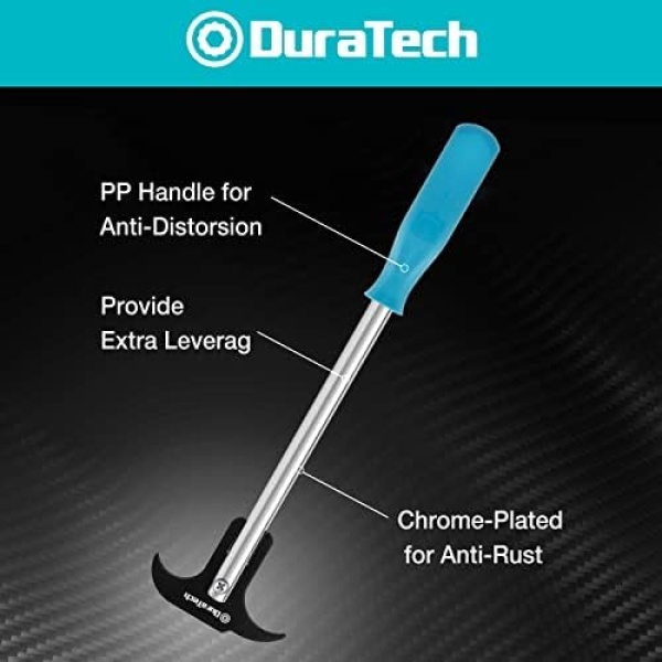 DURATECH Seal Puller with Extra Blade, Heat Treated Steel, Dual Hook Tips - Image 3