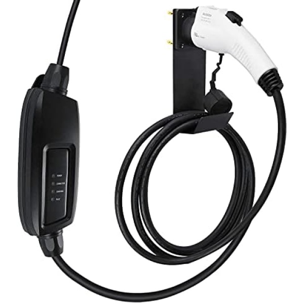 LECTRON EV Charger Nozzle Holster Dock and J-Hook Combination for J1772 - Image 5