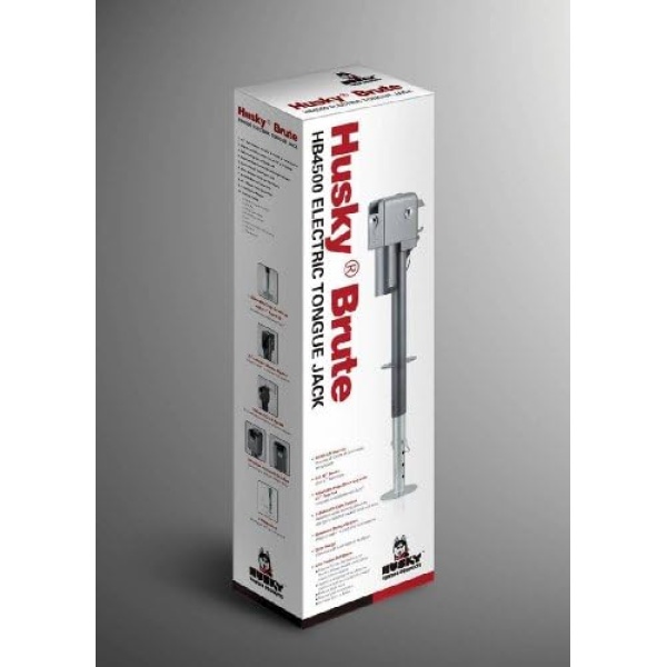 Husky HB4500 4500 lbs. Brute Power Jack, Hammer Gray Finish - Image 5