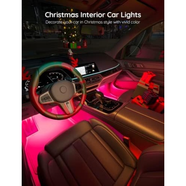 Govee Interior Lights for Car, App Control Smart Car Lights with DIY Mode - Image 2