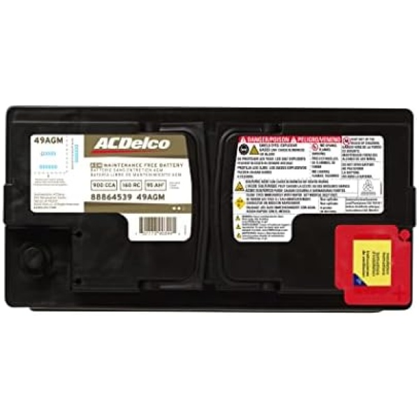 ACDelco Gold 49AGM 36 Month Warranty AGM BCI Group 49 Battery - Image 4