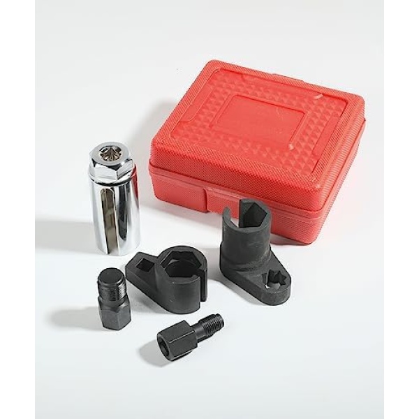 Zlirfy 5PCS Oxygen Sensor Removers,Automotive Oxygen Sensor Socket Wrench - Image 7
