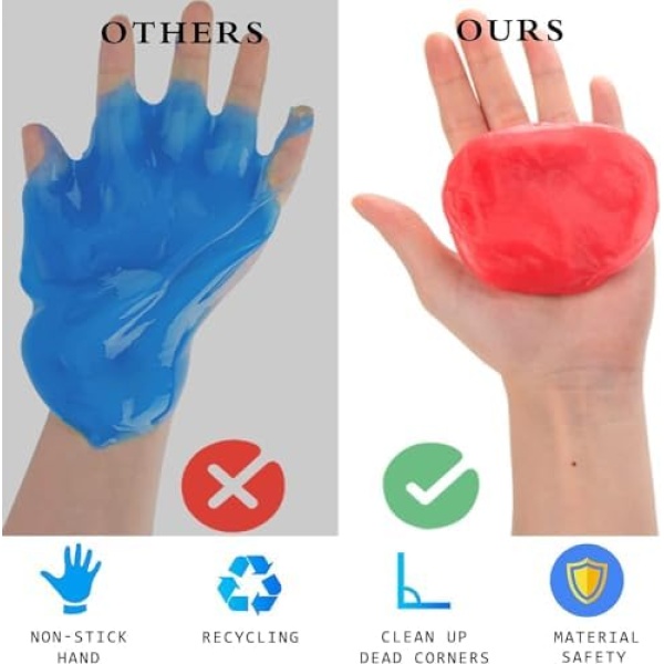 Car Cleaning Gel,2023 Car Accessories for Women and Man, 5-Pack Car Cleaning - Image 3