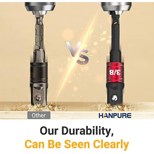 Tools Impact Grade Socket Adapter Set 2 Pack Gifts for Men Cool Gadget Christmas - Image 5