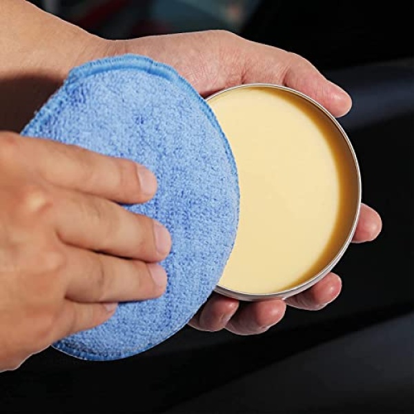 FONAROLL Microfiber Wax Applicator Pads, Car Wax Applicator, Buffing & Detail - Image 3