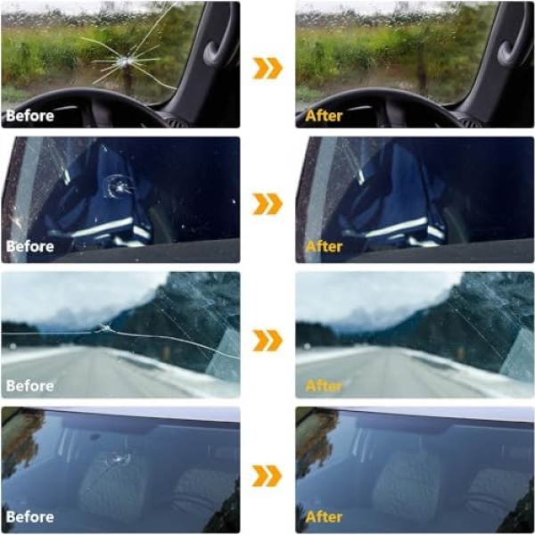 Windshield Repair Kit, Windshield Crack Repair for Chips and Cracks - Image 2
