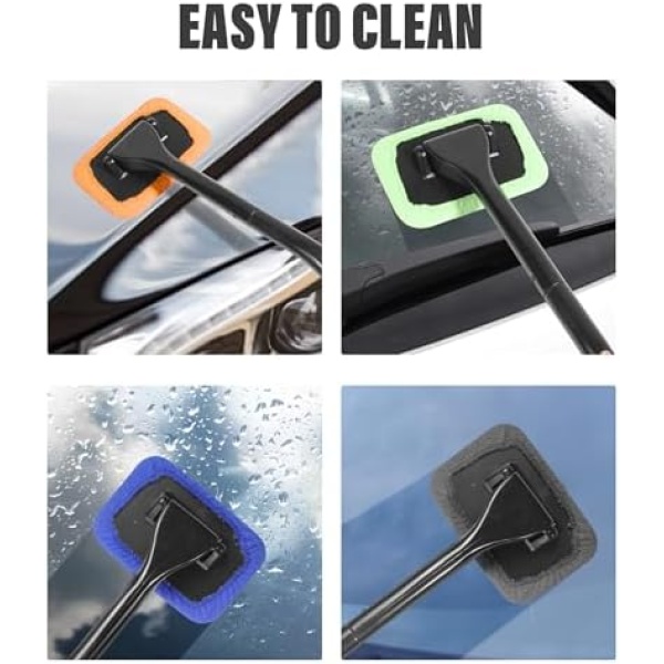 RACOONA Windshield Cleaning Tool,Car Cleaning Window Tool - Image 5