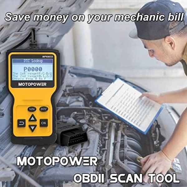 MOTOPOWER MP69033 Car OBD2 Scanner Code Reader - Image 7