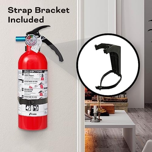 Kidde Fire Extinguisher for Home & Office Use, 5-B:C, 3.2 Lbs. - Image 5