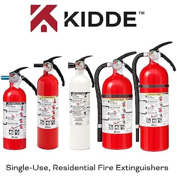 Kidde Fire Extinguisher for Home & Office Use, 5-B:C, 3.2 Lbs. - Image 12