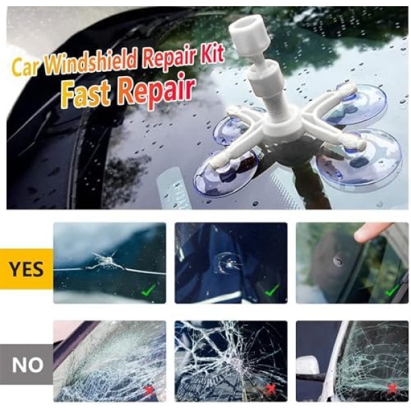 Windshield Repair Kit, Windshield Crack Repair for Chips and Cracks - Image 3