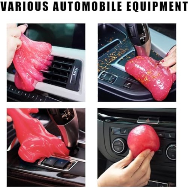 Car Cleaning Gel,2023 Car Accessories for Women and Man, 5-Pack Car Cleaning - Image 2