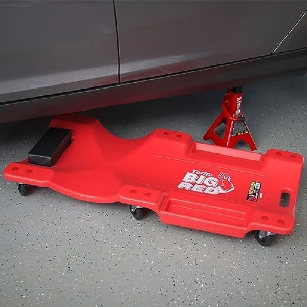 BIG RED TRP6240 Torin Blow Molded Plastic Rolling Garage/Shop Creeper - Image 5