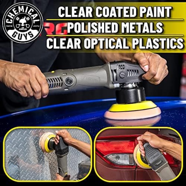 Chemical Guys BUF_503X TORQX Random Orbital Polisher, Pads, Polishes - Image 9