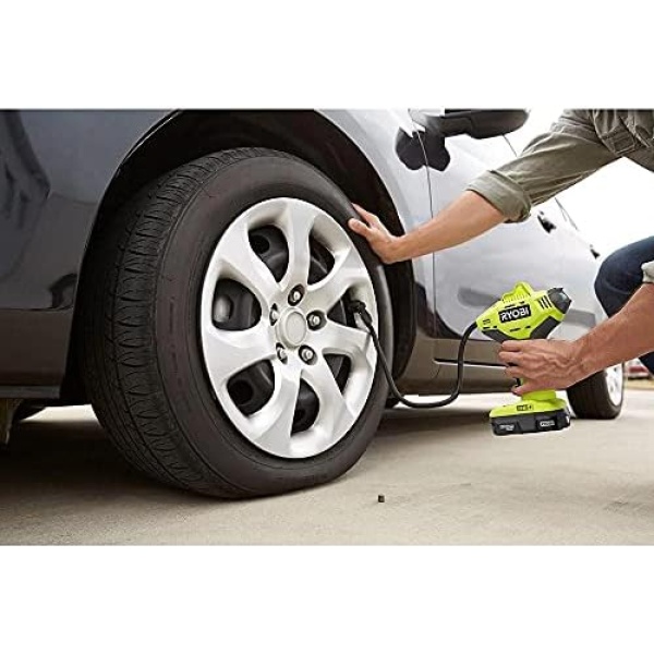 P737 18V ONE+ Portable Cordless Power Inflator for Tires, Battery Not Included - Image 8