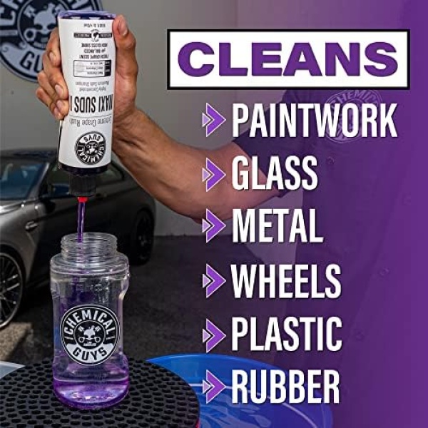 Chemical Guys CWS_1010_64 Maxi-Suds II Foaming Car Wash Soap - Image 10