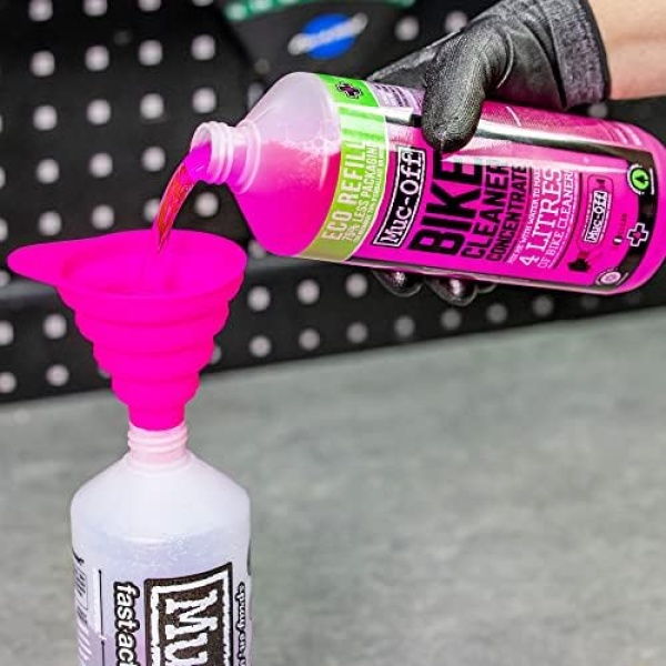 Muc Off Bike Cleaner Concentrate, 1 Liter - Fast-Action, Biodegradable Nano Gel - Image 4