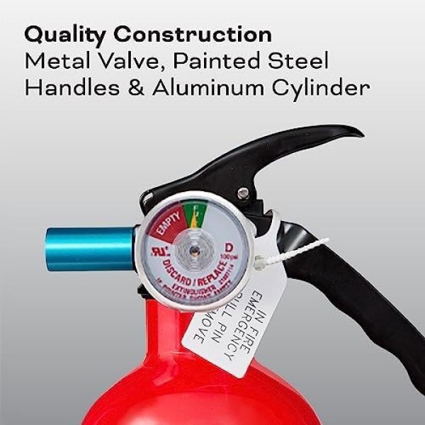 Kidde Fire Extinguisher for Home & Office Use, 5-B:C, 3.2 Lbs. - Image 3