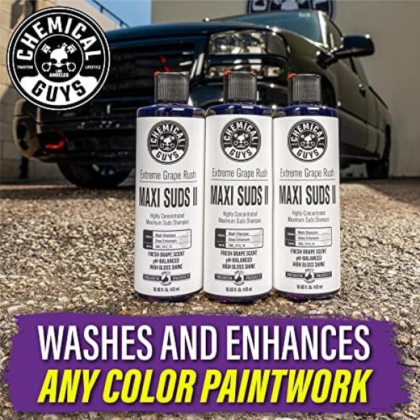 Chemical Guys CWS_1010_64 Maxi-Suds II Foaming Car Wash Soap - Image 8