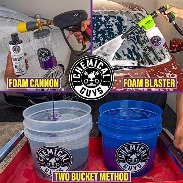 Chemical Guys CWS_1010_64 Maxi-Suds II Foaming Car Wash Soap - Image 9